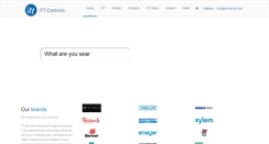 Desktop Screenshot of ittcontrols.com